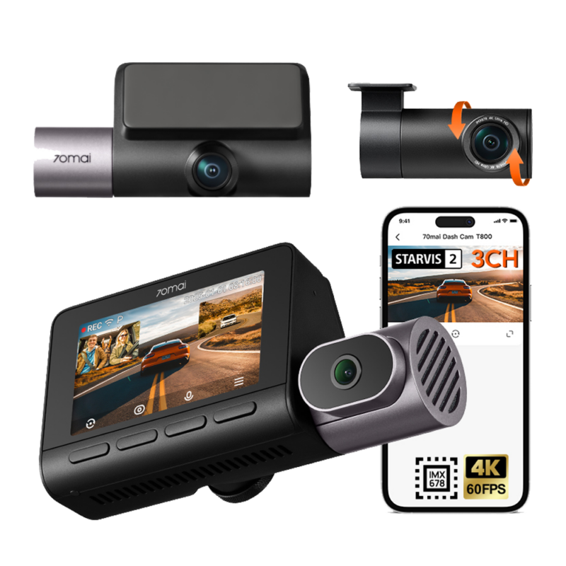 Lắp Đặt Camera Hành Trình 70mai T800 Tại Huế