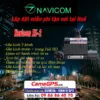 Camera hành trình Navicom X5-2CH là dòng camera ô tô cao cấp tích hợp 4G GPS giúp giám sát xe từ xa, ghi hình trước xe và trong cabin Full HD sắc nét. Thiết bị hỗ trợ xem trực tiếp trên điện thoại, theo dõi hành trình, định vị xe chính xác và lưu trữ ổn định với chuẩn nén H.265 hiện đại. Phù hợp cho xe cá nhân, taxi, Grab và xe dịch vụ. CameGPS chuyên lắp đặt camera hành trình Navicom X5-2CH chính hãng tại Huế, hỗ trợ kỹ thuật tận nơi nhanh chóng.