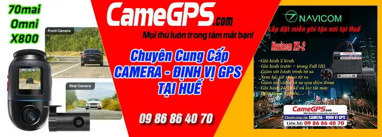 Chuyên cung cấp camera hành trình và định vị xe máy ô tô tại huế