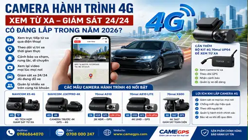 camera hành trình xem xe từ xa