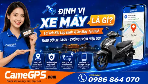Định Vị Xe Máy Là Gì? Lợi Ích Khi Lắp Định Vị Xe Máy Tại Huế