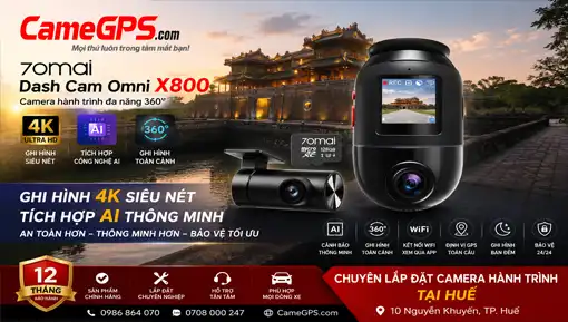 Camera Hành Trình Có Ghi Hình Khi Tắt Máy Không? Giải Đáp 2026 Lắp đặt camera hành trình tại Huế