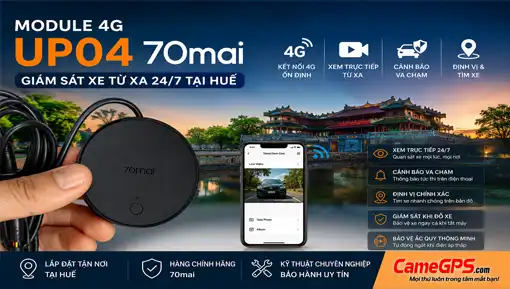 Bộ Kit 4G UP04 cho camera hành trình 70mai