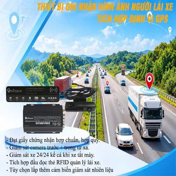 Thiết Bị Ghi Nhận Hình Ảnh Người Lái Xe GPS Tại Huế