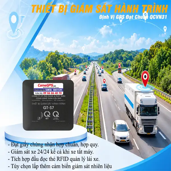 Thiết Bị Giám Sát Hành Trình Ô Tô Tại Huế | CameGPS