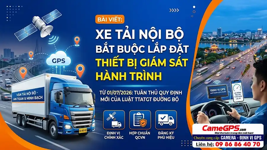 Thiết Bị Giám Sát Hành Trình Xe Tải Tại Huế